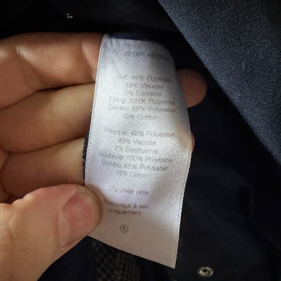 Veronica Beard Toral Dickey Checkered Coat in Blue Size Medium - Picture 8 of 9